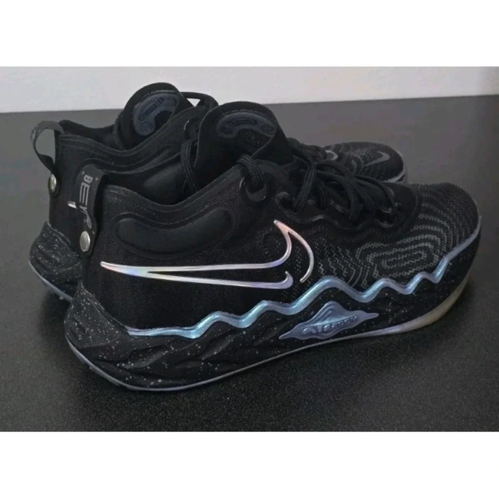 Nike Promo Sample Air‎ Zoom G.T Run Men's Size 14 Black Basketball Sneakers EUC
